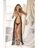 Nuisette longue en dentelle - 7346