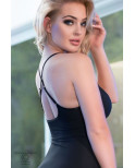 Robe longue CR4379 Noir