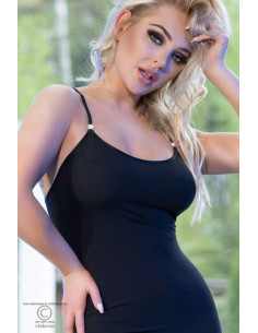Robe longue CR4379 Noir