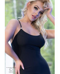 Robe longue CR4379 Noir