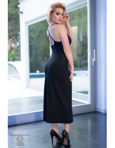 Robe longue CR4379 Noir