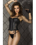 Corset simili cuir CR3059