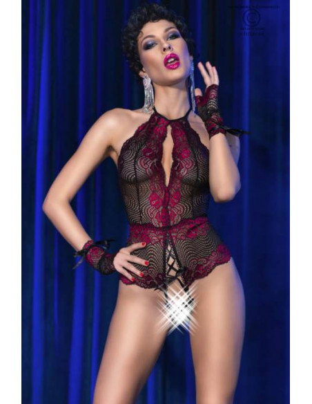 Body dentelle ouvert CR4416