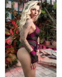 Body dentelle ouvert CR4416