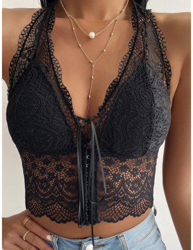 Top dentelle