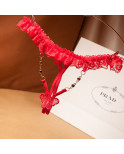 String ouvert bijoux ES310 - Rouge