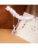 String ouvert bijoux ES310 - Blanc