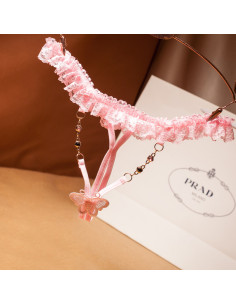 String ouvert bijoux ES310 - Rose