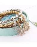 Bracelet ES216 -3 pièces avec strass