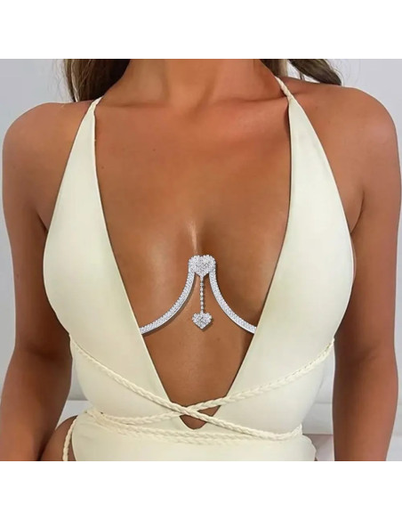 Bijoux MYX141  pour décolletés - Strass -