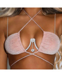 Bijoux MYX141  pour décolletés - Strass -