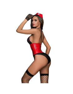 Costume d'infirmière corset - Accessoires inclus