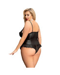 Body sexy ouvert ES721 - Grande taille