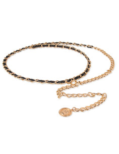 Ceinture Black/Gold chic