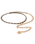 Ceinture Black/Gold chic