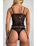 Corset dentelle