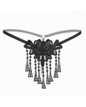 String Lotus frange avec perle