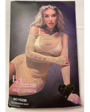 Robe bodystocking NOIR
