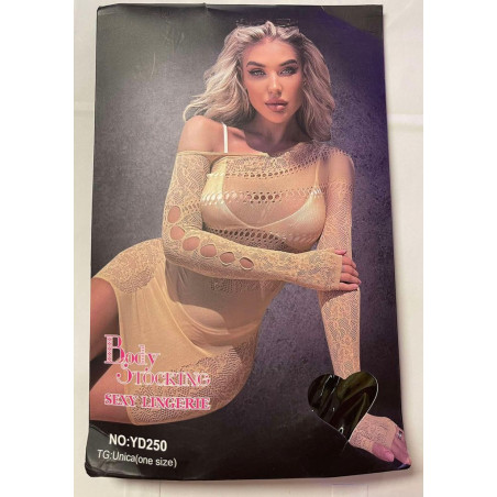 Robe bodystocking NOIR