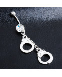 Piercing nombril menotte