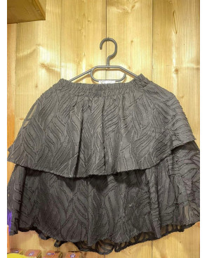 Jupe noir volant Taille S