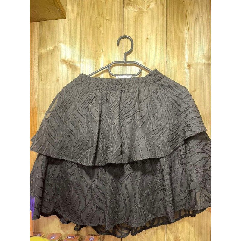 Jupe noir volant Taille S