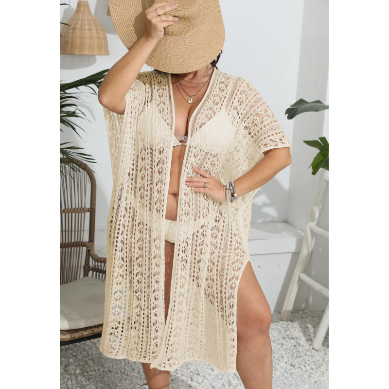 Déshabiller crochet beige