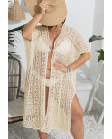 Déshabiller crochet beige