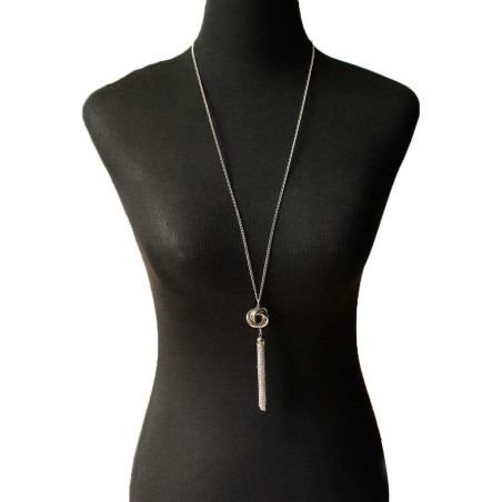 Collier long Silver