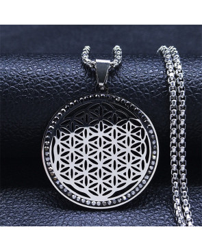 Collier fleur de vie Silver