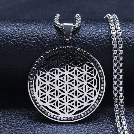 Collier fleur de vie Silver