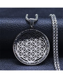 Collier fleur de vie Silver