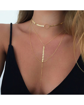 Collier 2en1 Silver