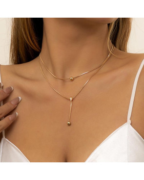 Collier 2en1 gold