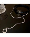Chocker coeur avec chaine