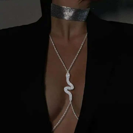 Chaine serpent Silver