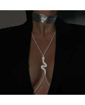 Chaine serpent Silver