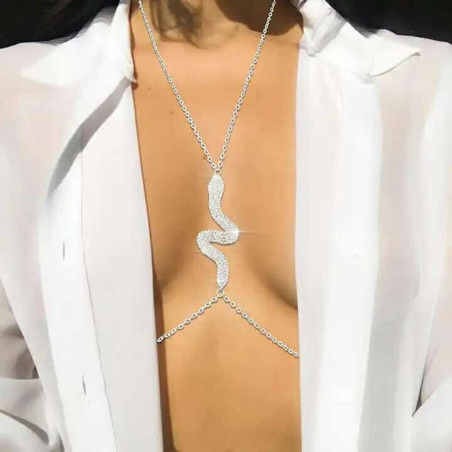 Chaine serpent Silver