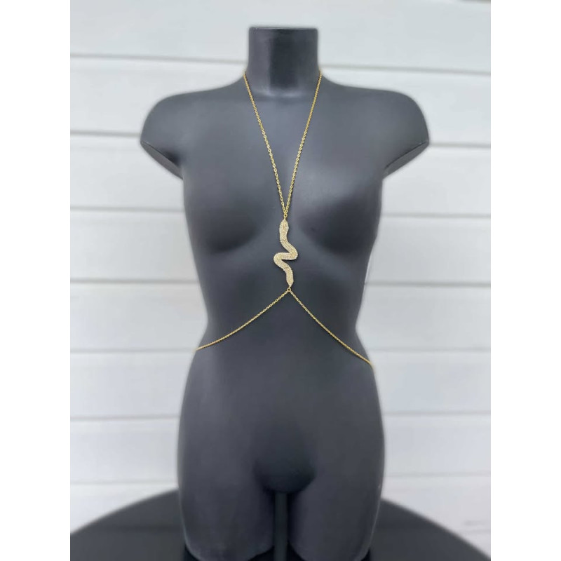 Chaine serpent Gold