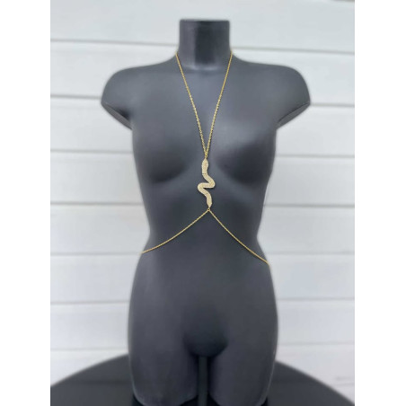Chaine serpent Gold