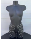 Chaine de taille avec strass