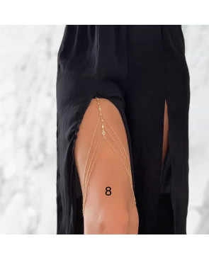 Chaine de cuisse perle Gold