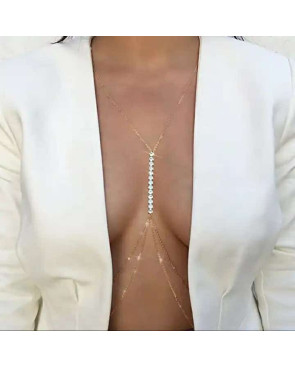 Chaine corps avec strass