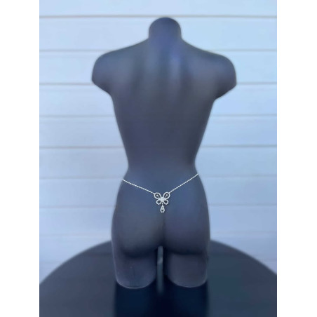 Chaine bas du dos papillon