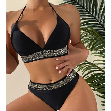 Bikini black/gold