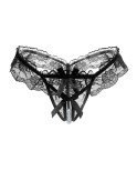 String volant et perle rose