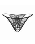 String ouvert avec perle noir