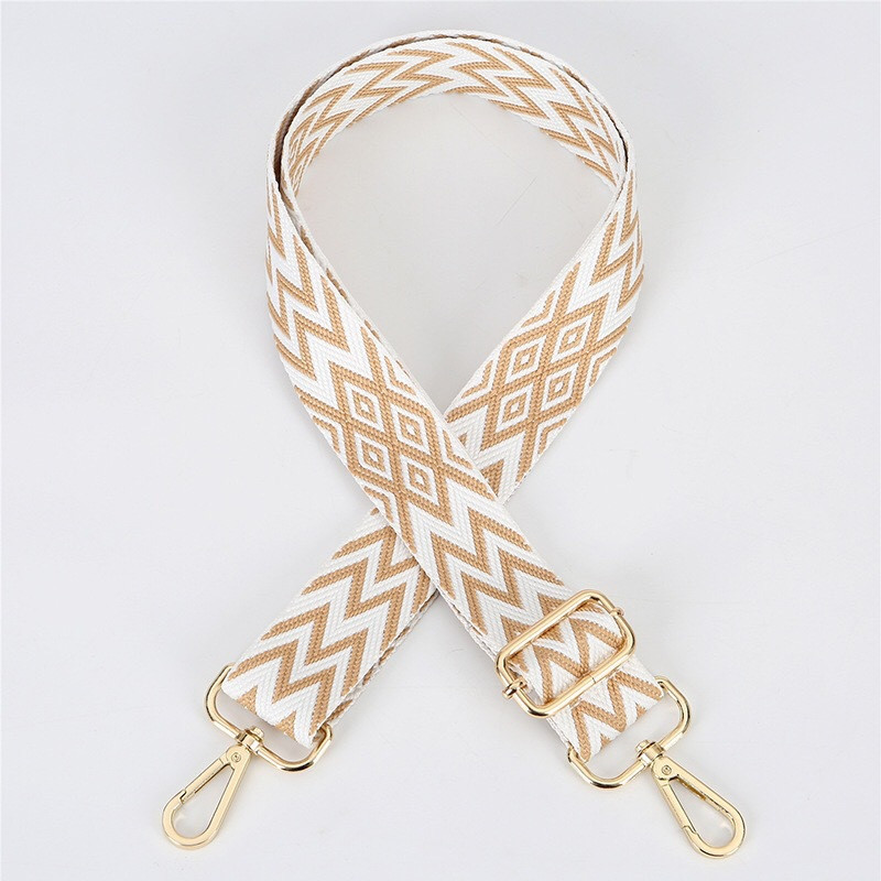 Sangle de sac beige