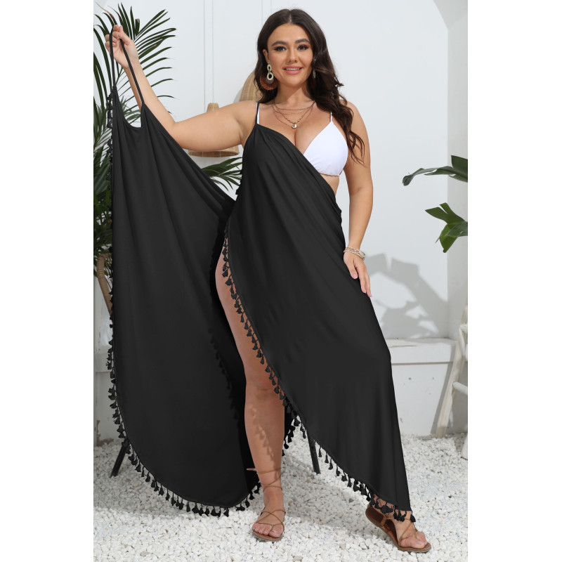 Robe pareo noir