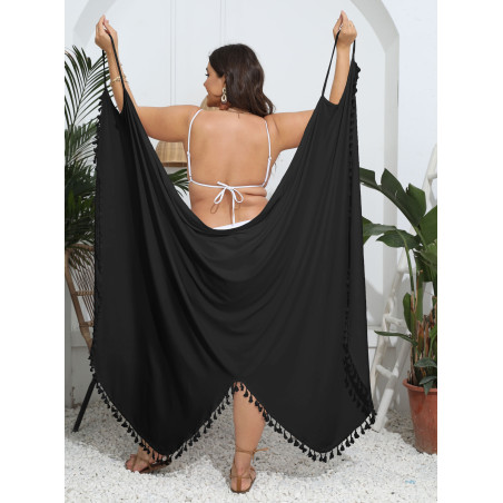 Robe pareo noir